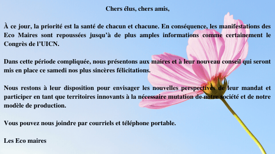 Report du Congrès de l&rsquo;UICN