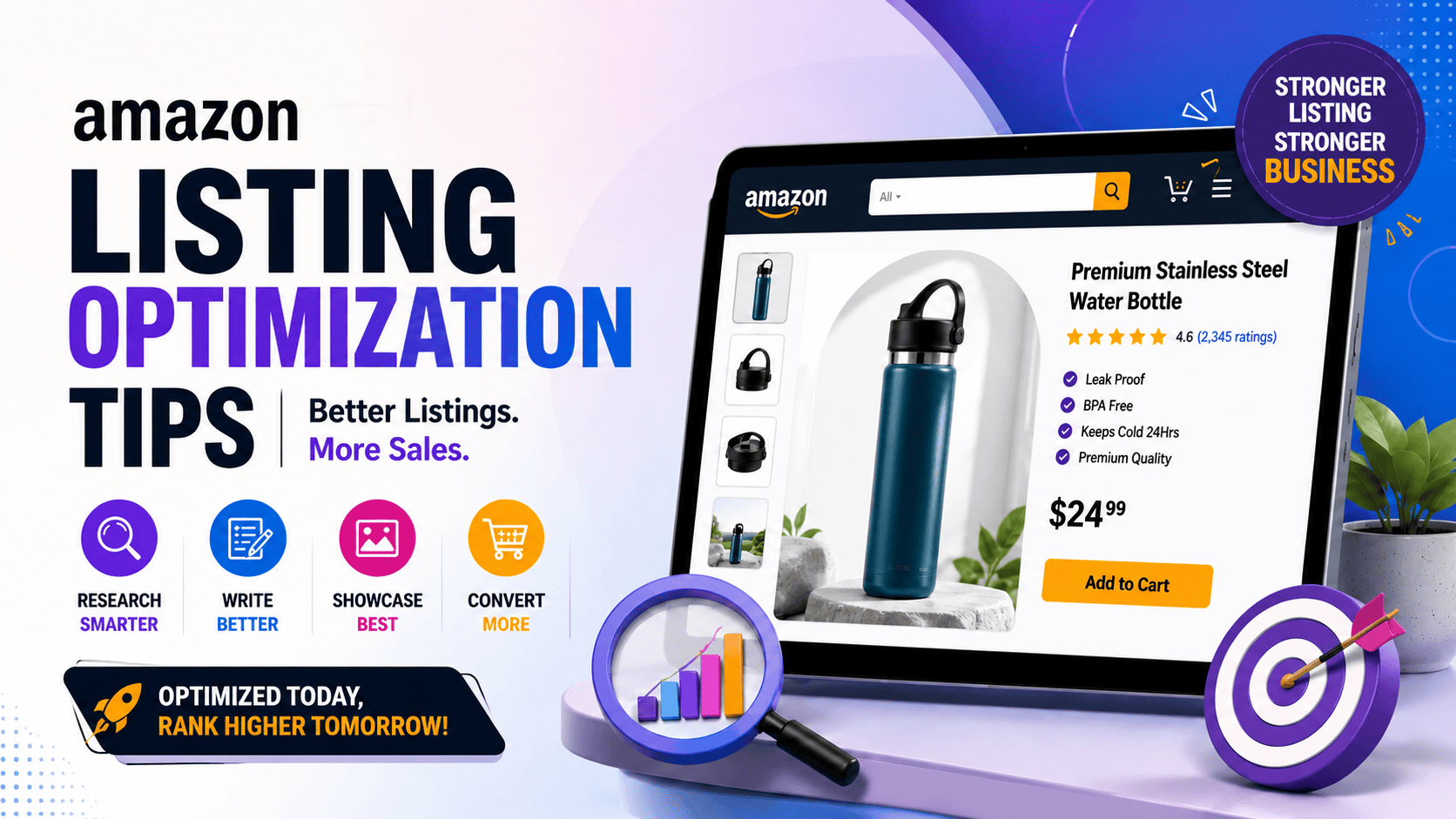 Amazon Listing Optimization: Rank Higher and Sell More