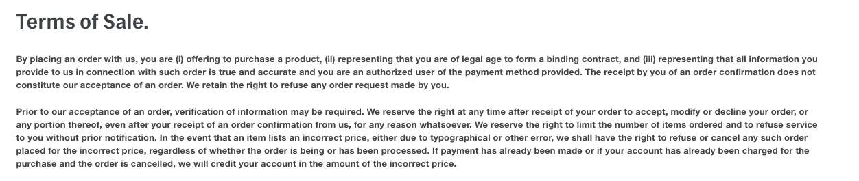 Generate An Ecommerce Terms Conditions Terms Of Service Generator