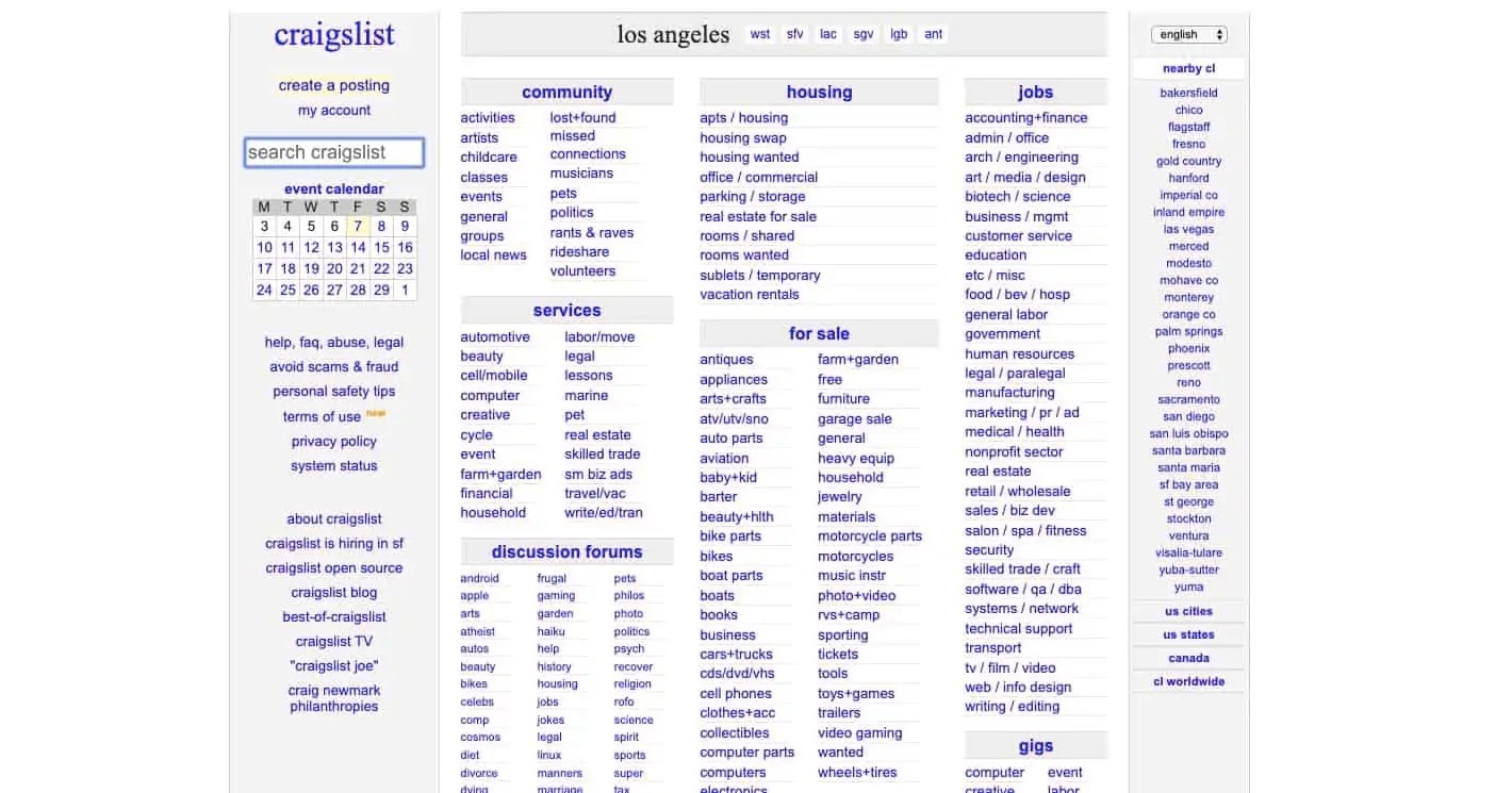 top 10 ecommerce sites in the usa - ecommerce guide on craigslist fresno cars parts