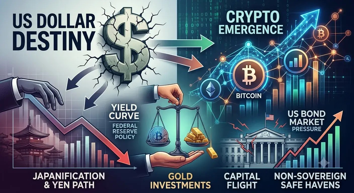 US Dollar Destiny: Japanification & Crypto