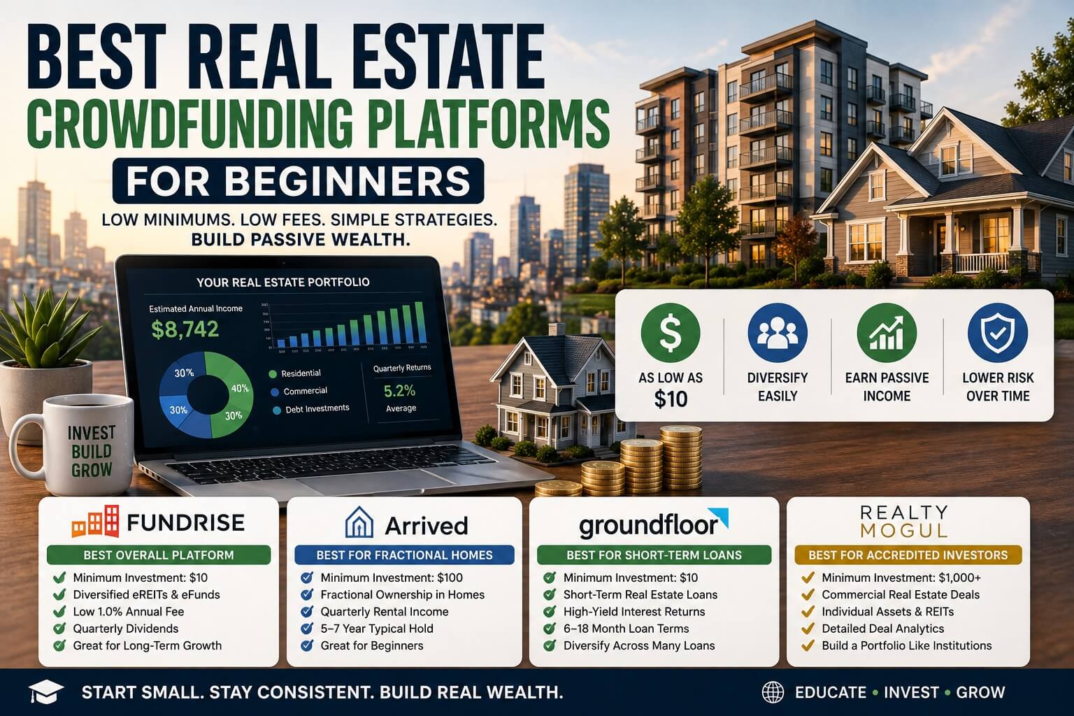 Best Real Estate Crowdfunding Platforms for Beginners Guide