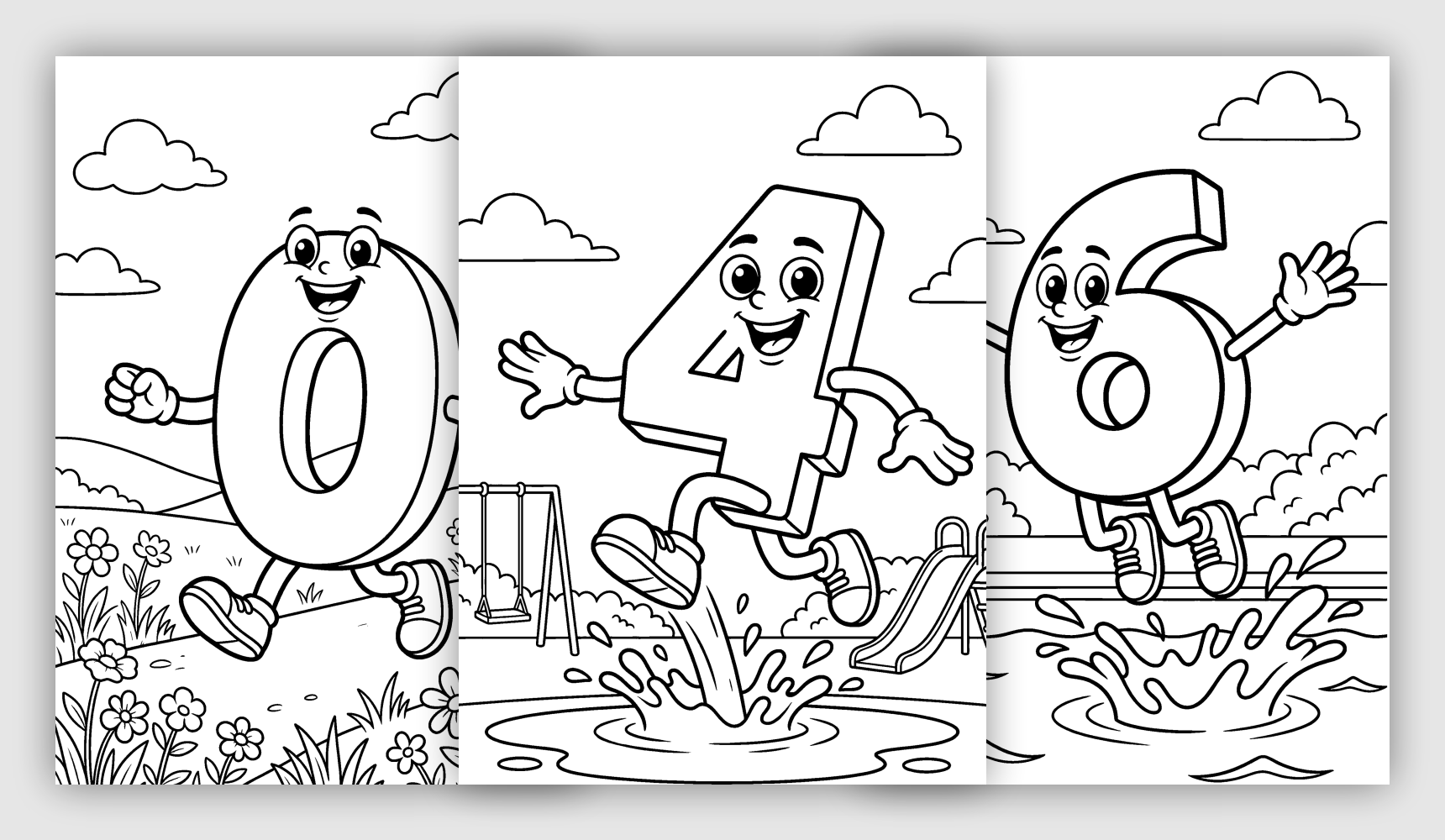 Number Coloring Pages