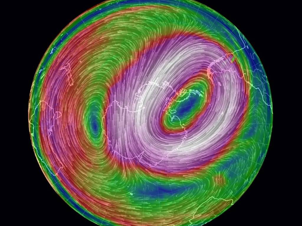 El Vórtice Polar Se Intensifica A Medida Que El Cambio Climático Avanza El vórtice polar se intensifica a medida que el cambio climático avanza