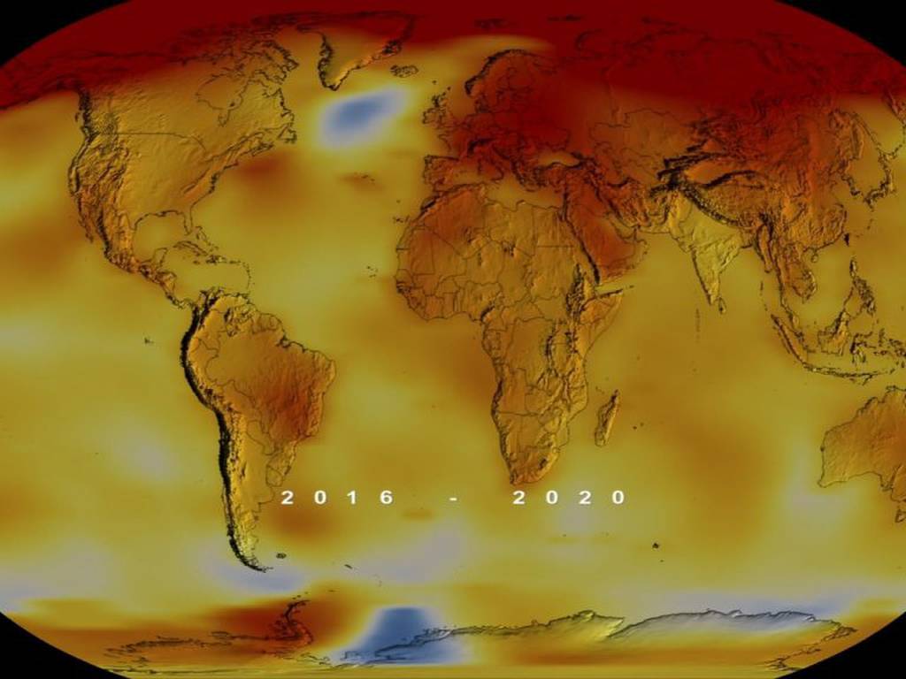 El cambio climático persiste: 2020 el año más cálido a pesar de la pandemia