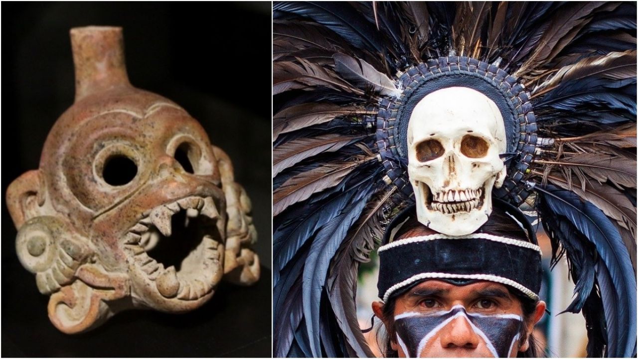 Silbato azteca: Así era el aterrador sonido de la muerte