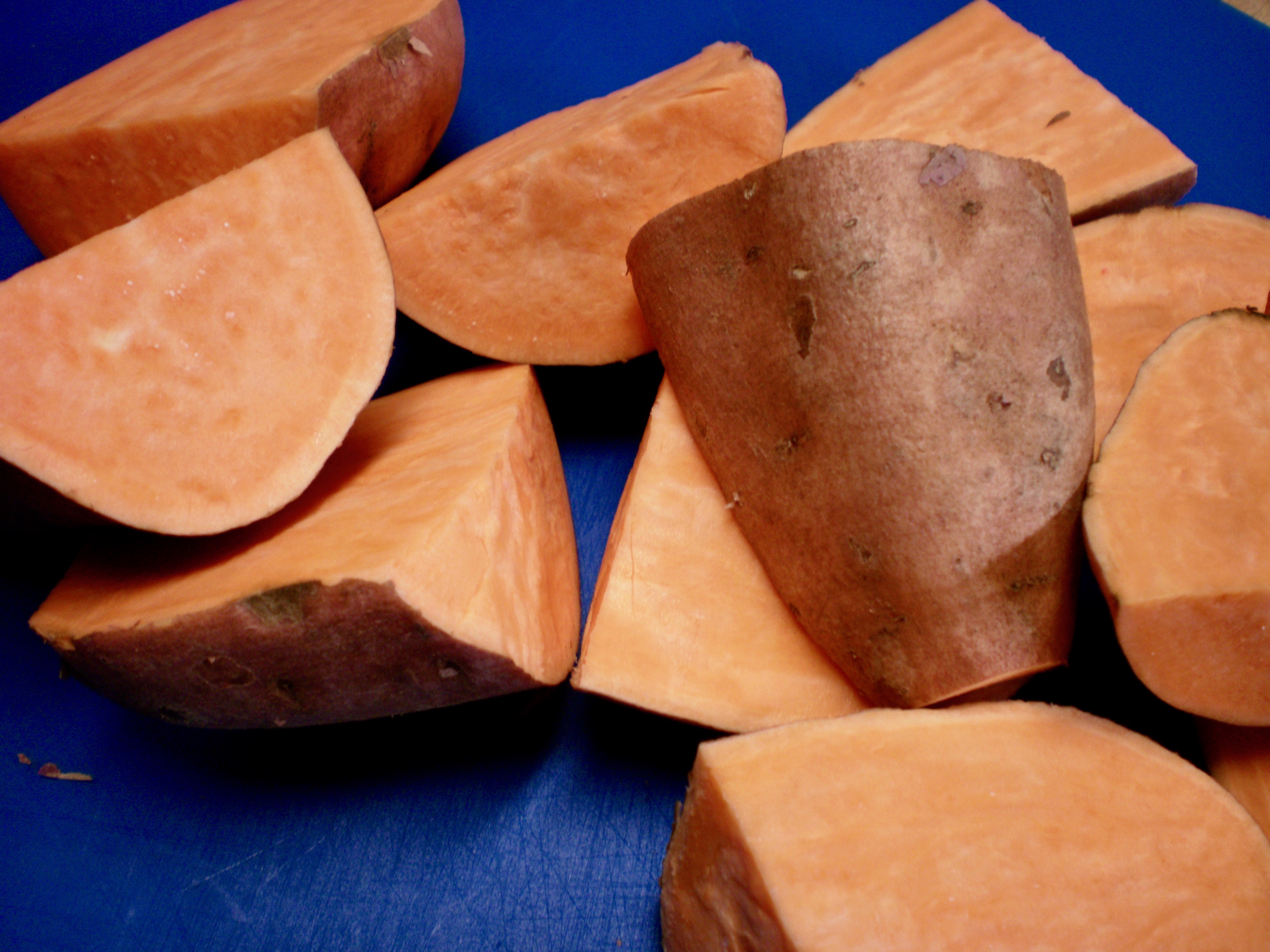Pan Roasted Maple Sweet Potatoes