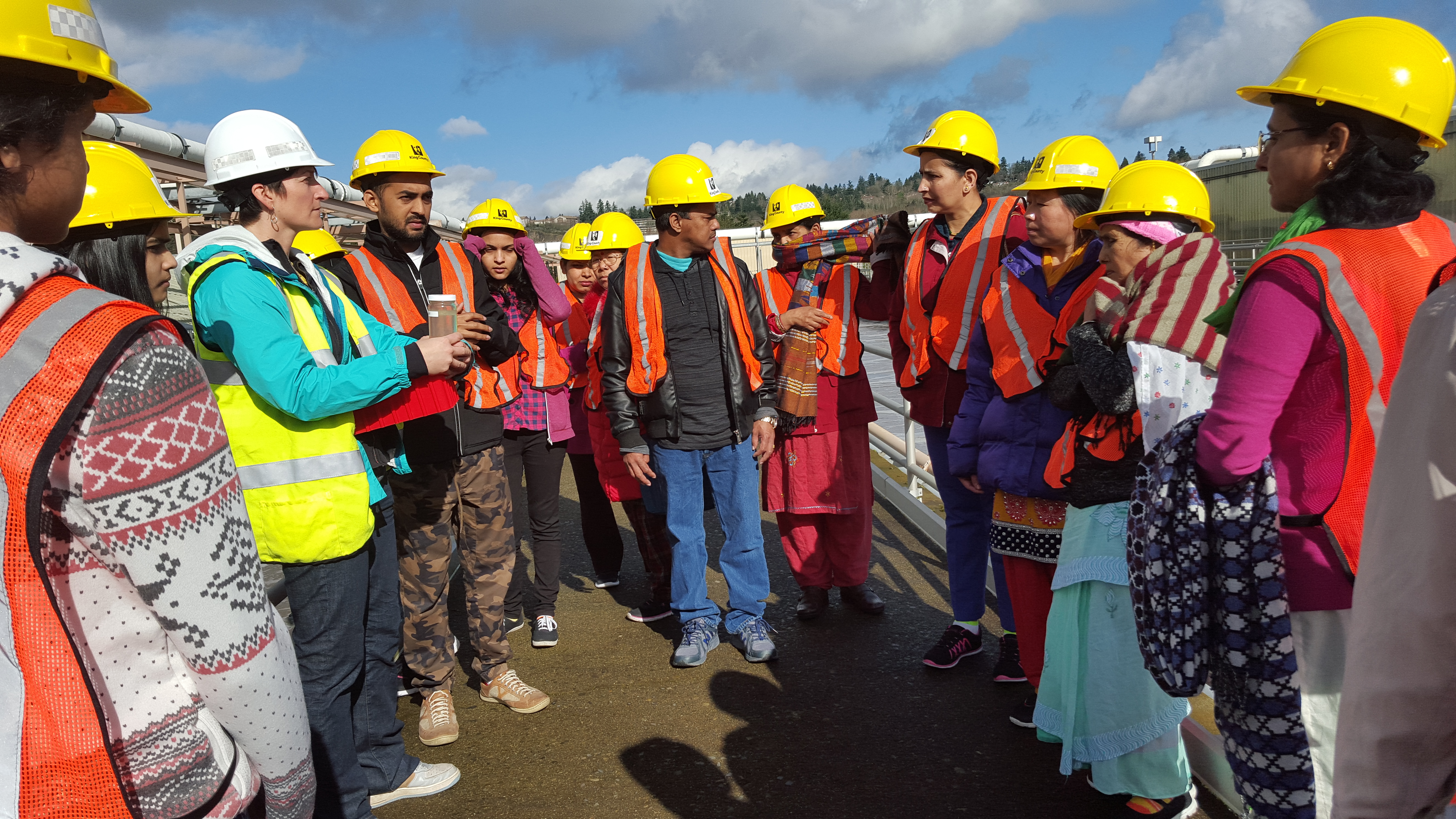 New Arrivals Water Treatment Plan Tour