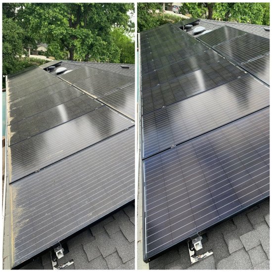 Solar panel cleaning East Bay EcoTech