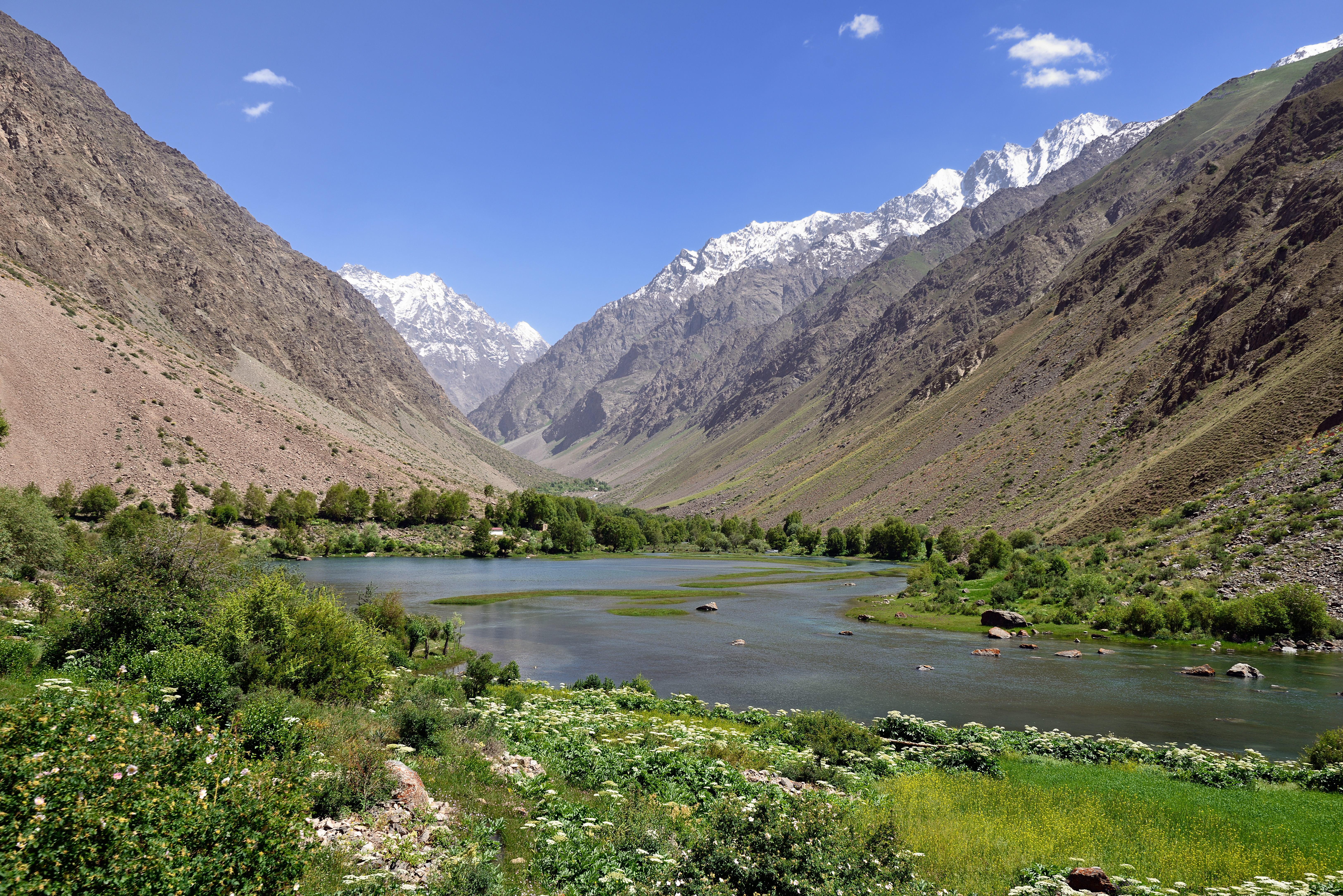Bartang Valley in Tajikistan