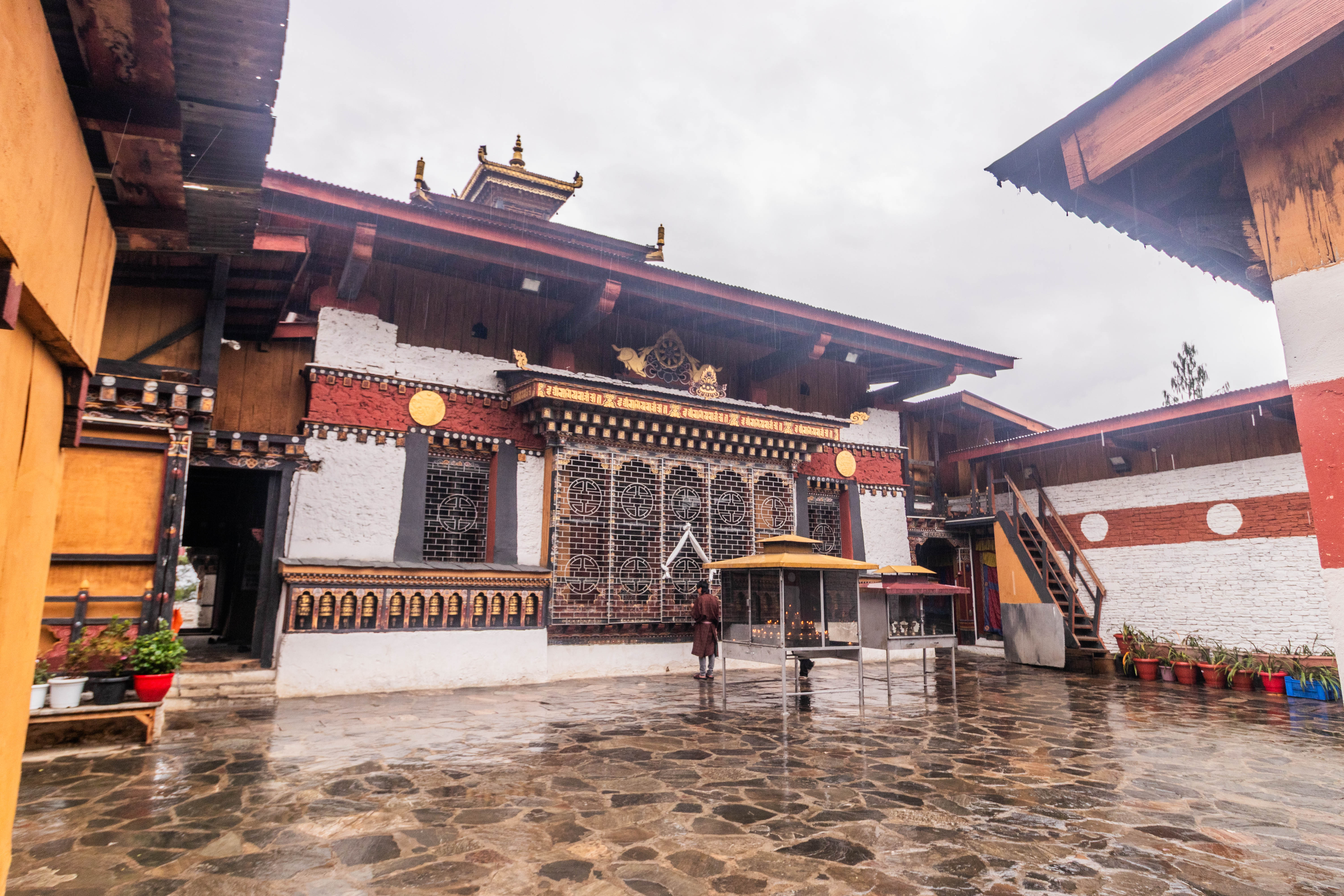 Changangkha Lhakhang  temple complex inThimphu, capital of Bhutan
