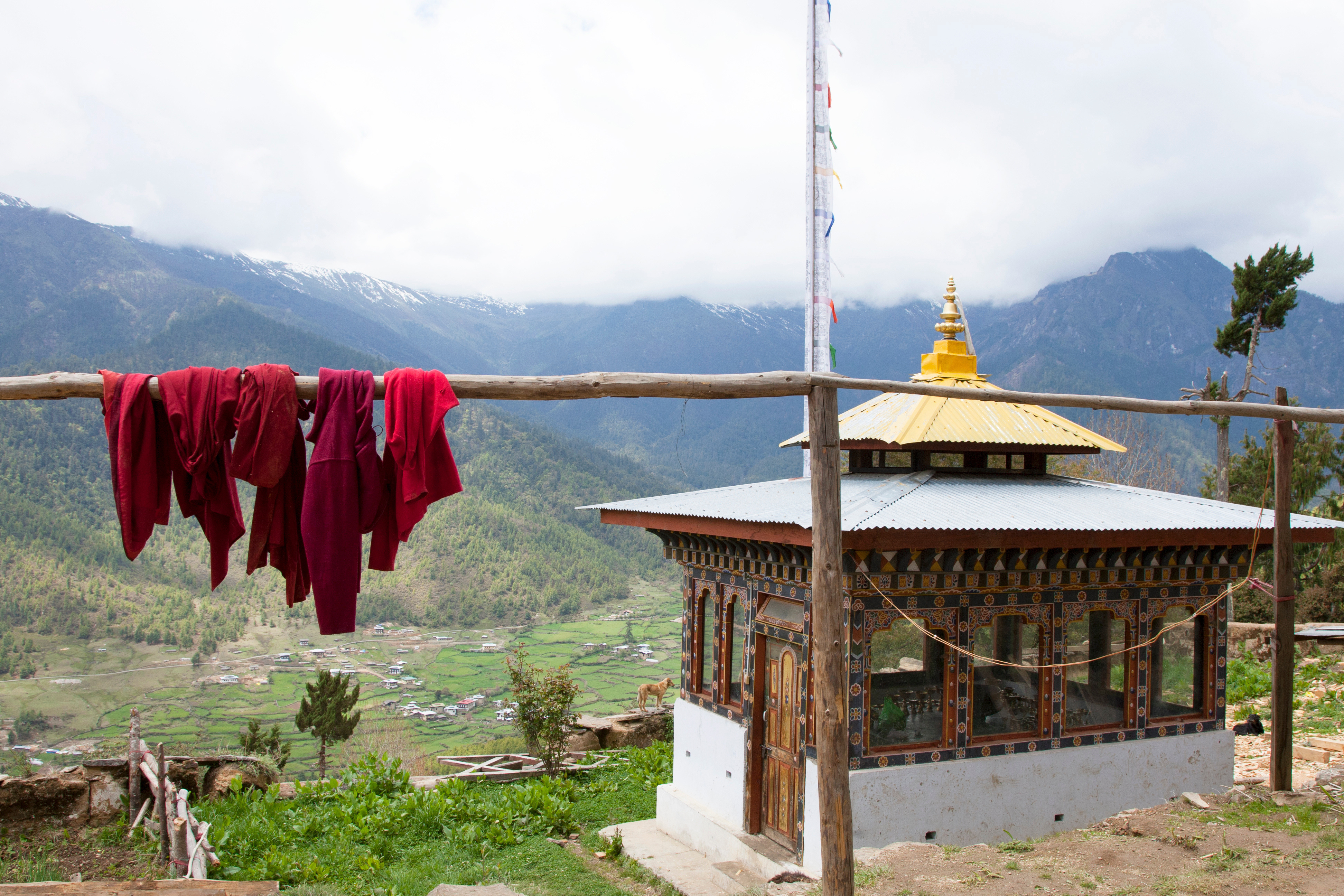 Haa valley in Bhutan