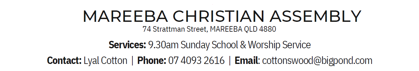 Mareeba Christian Assembly