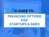 A Comprehensive Guide To Financing Options For Startups And Smes
