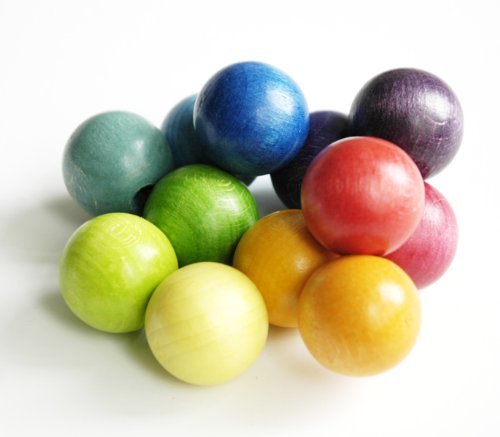 How Do You Want Grimm S Beads Grasper Large Wooden Baby Rattle Toy From Germany Robinhendricksbie