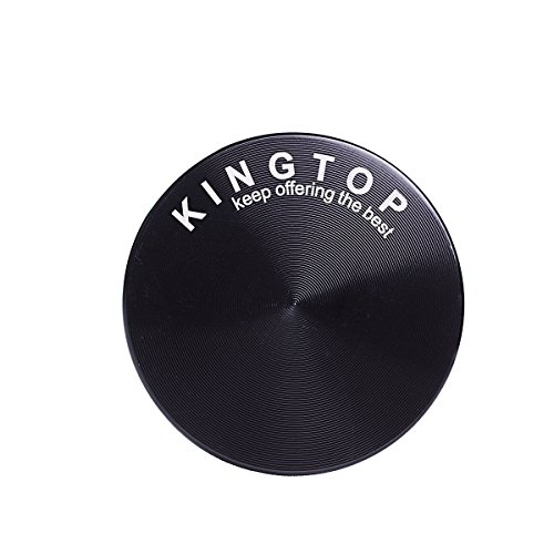 Herb Grinder Kingtop 4 Piece 2.36 Inch / 60mm Zinc Alloy Tobacco Spice