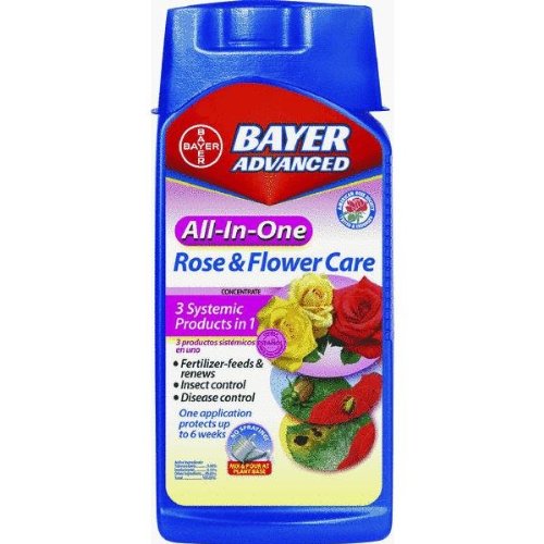 Bayer 701260B 32-Ounce All in One Rose and Flower Care Concentrate ...