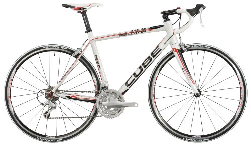 Cube Peloton Rennrad weiss/rot 3-fach 2012: Größe: 58 cm (180-186cm ...