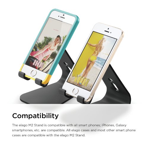 elago M2 Stand/Dock For iPhone 5/5S/5C/4S Angled Support for FaceTime ...