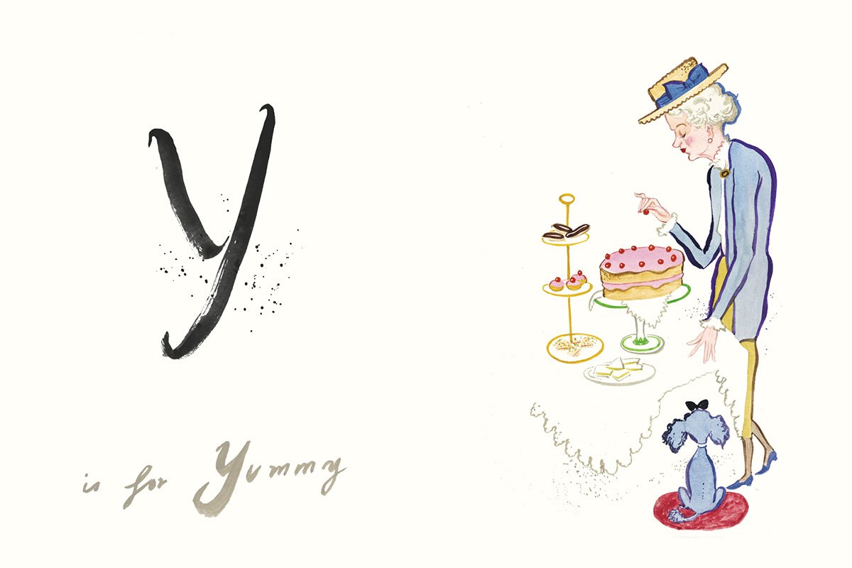 The Granny alphabet by Tim Walker | Cardiff School of Art & Design