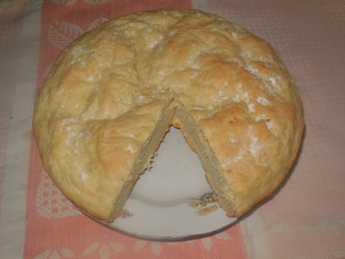 Английский картофельный хлеб