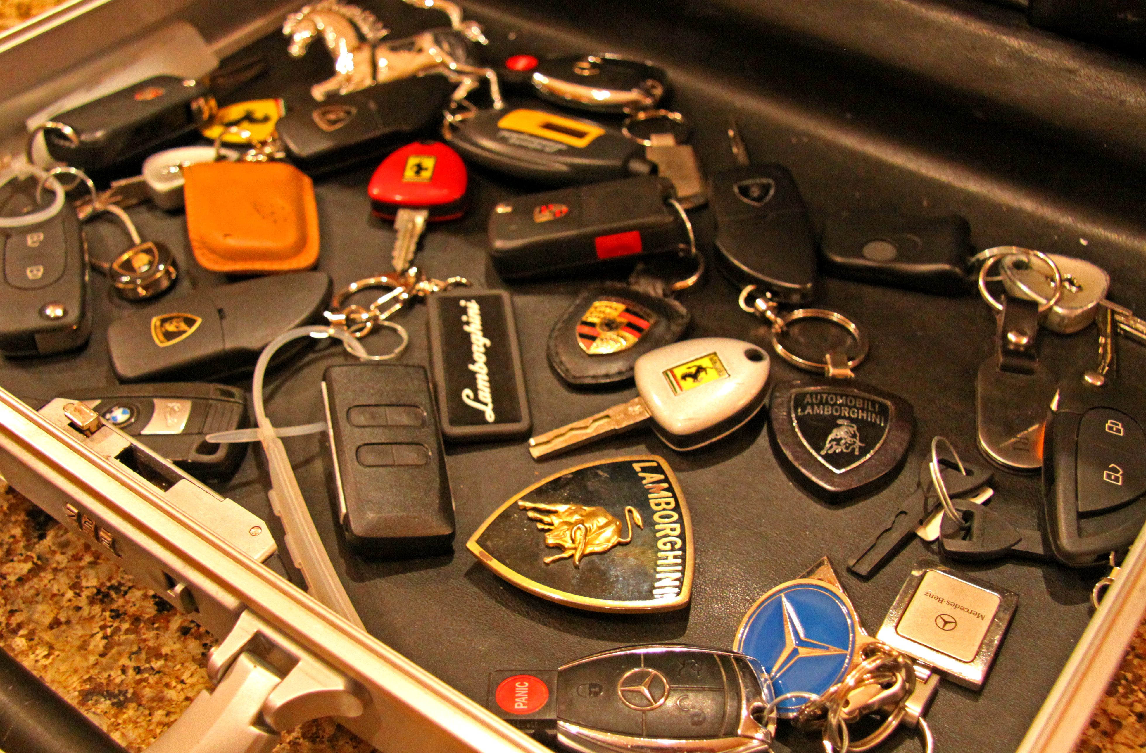 Exotic Car Key Collection Pictures Ed Bolian