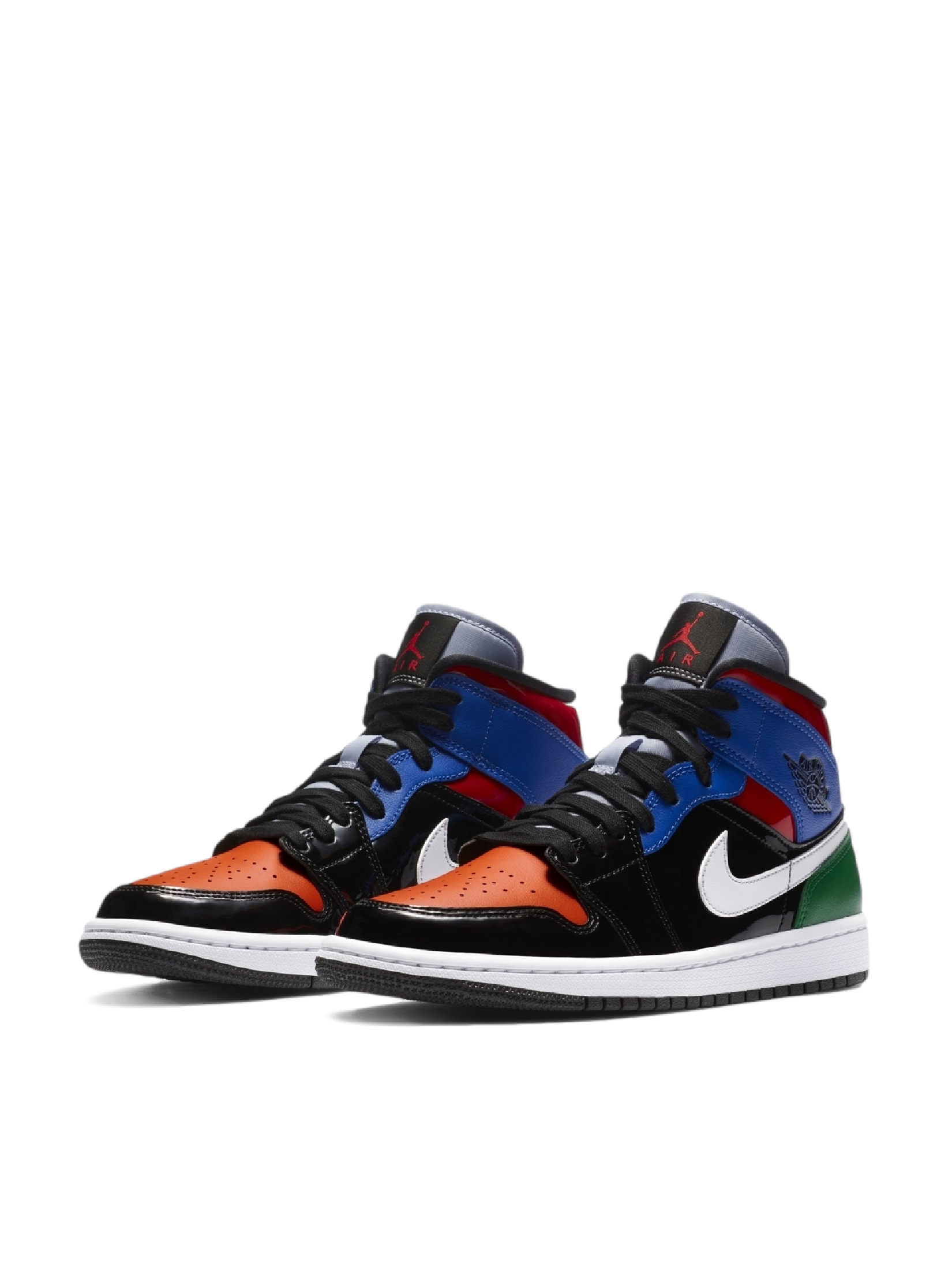 WMNS Nike Air Jordan 1 Mid SE Multi Patent Sz 11 Black University Red  CV5276-001 | Kixify Marketplace