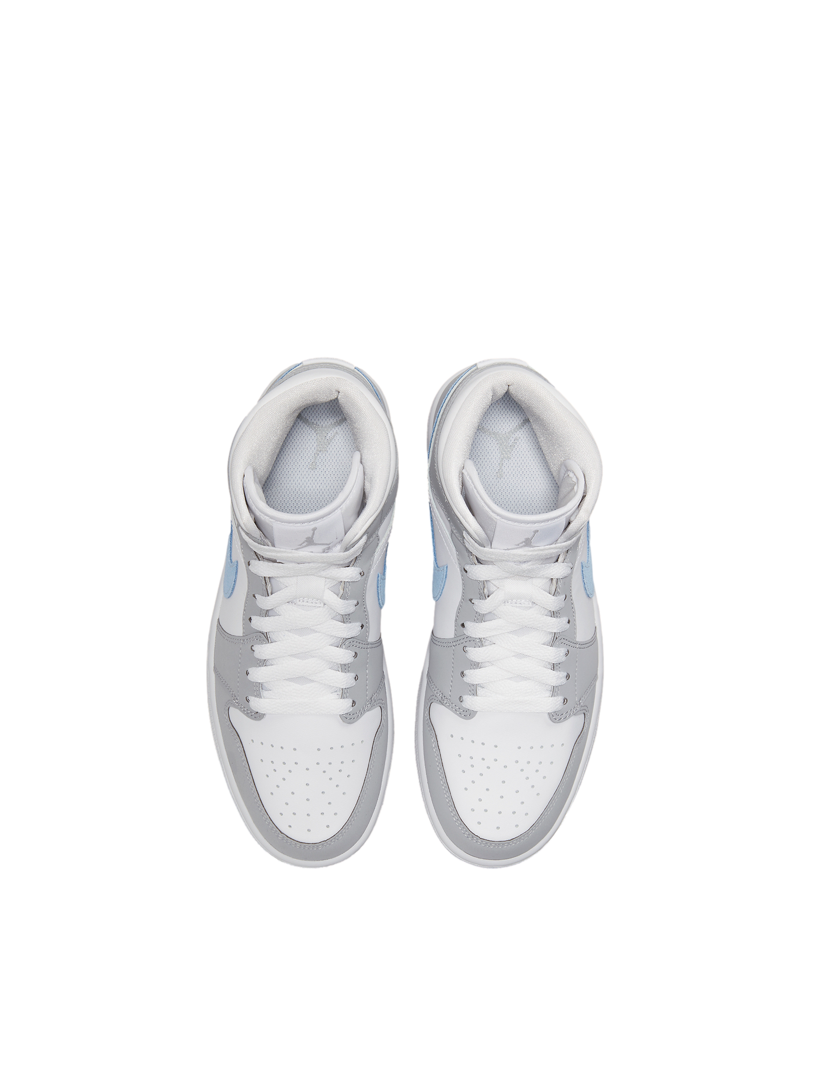 Air Jordan 1 Mid Wolf Grey Aluminum (W) | Edenay Store