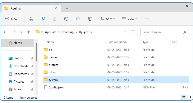 Navigate to the System Folder