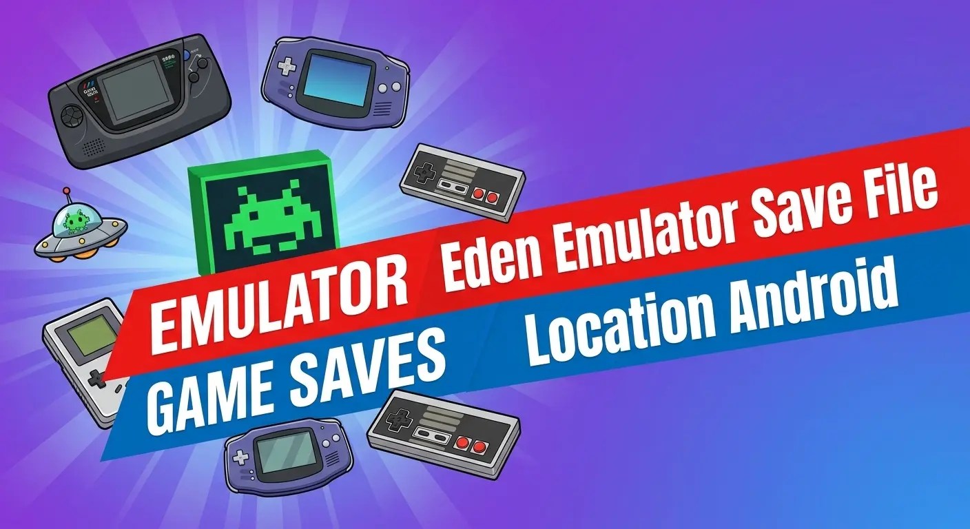 Eden emulator save file location Android