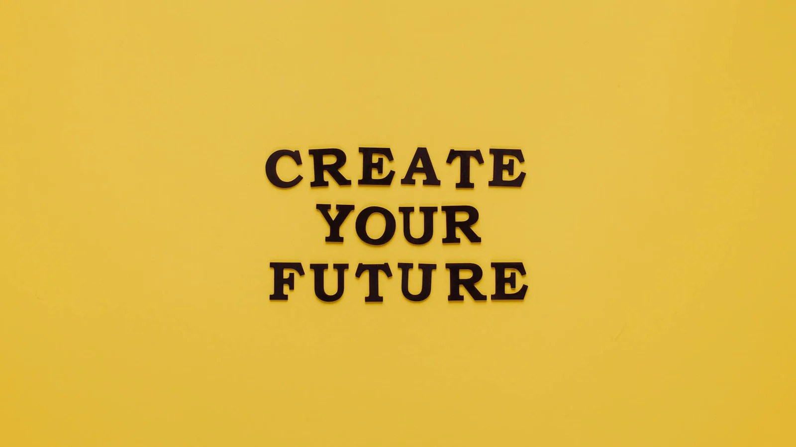 text on yellow background