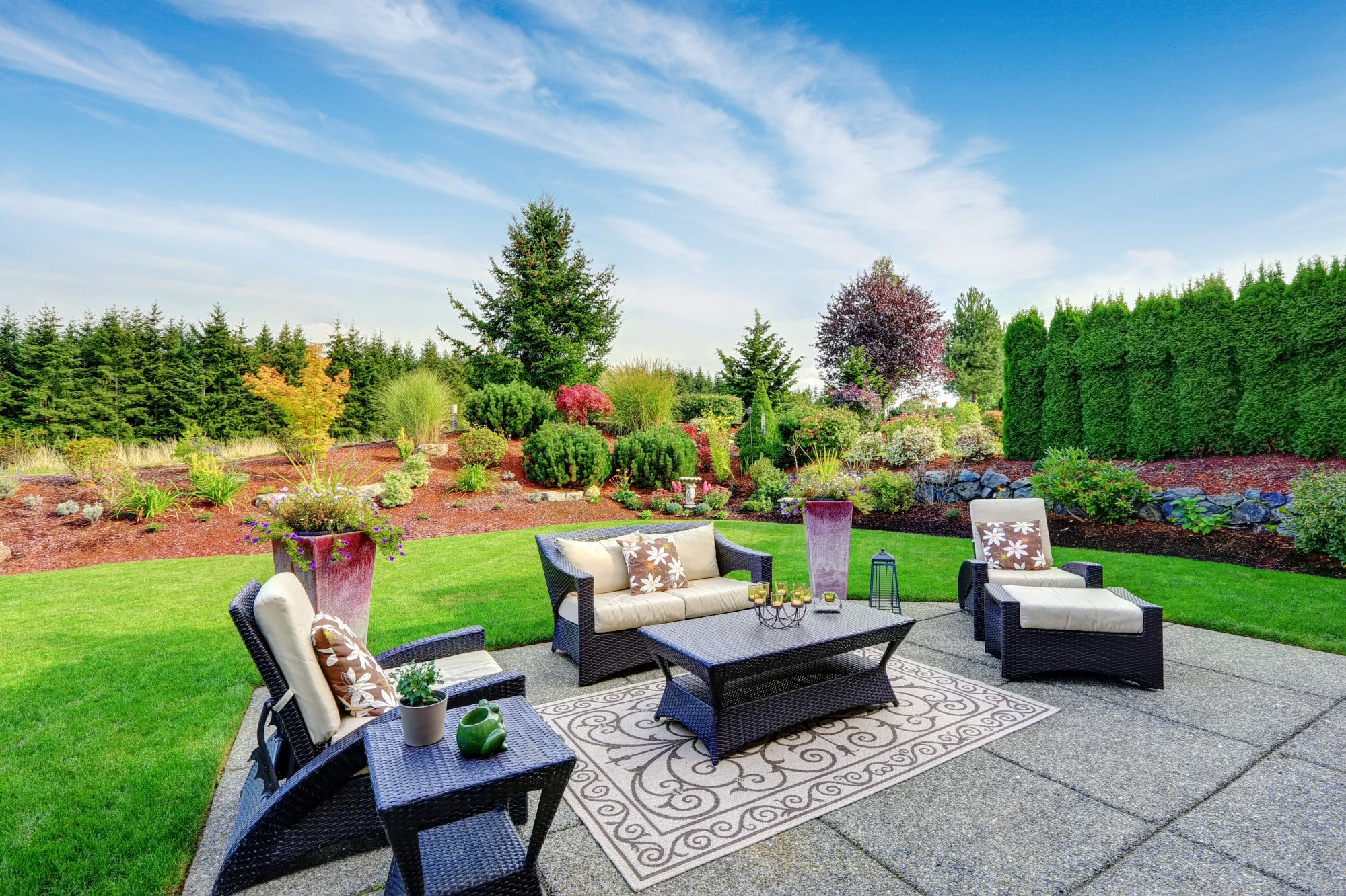 12 cheaper alternatives to paver patio