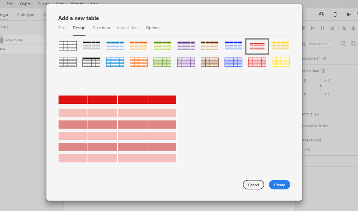Tables For XD | Edgi