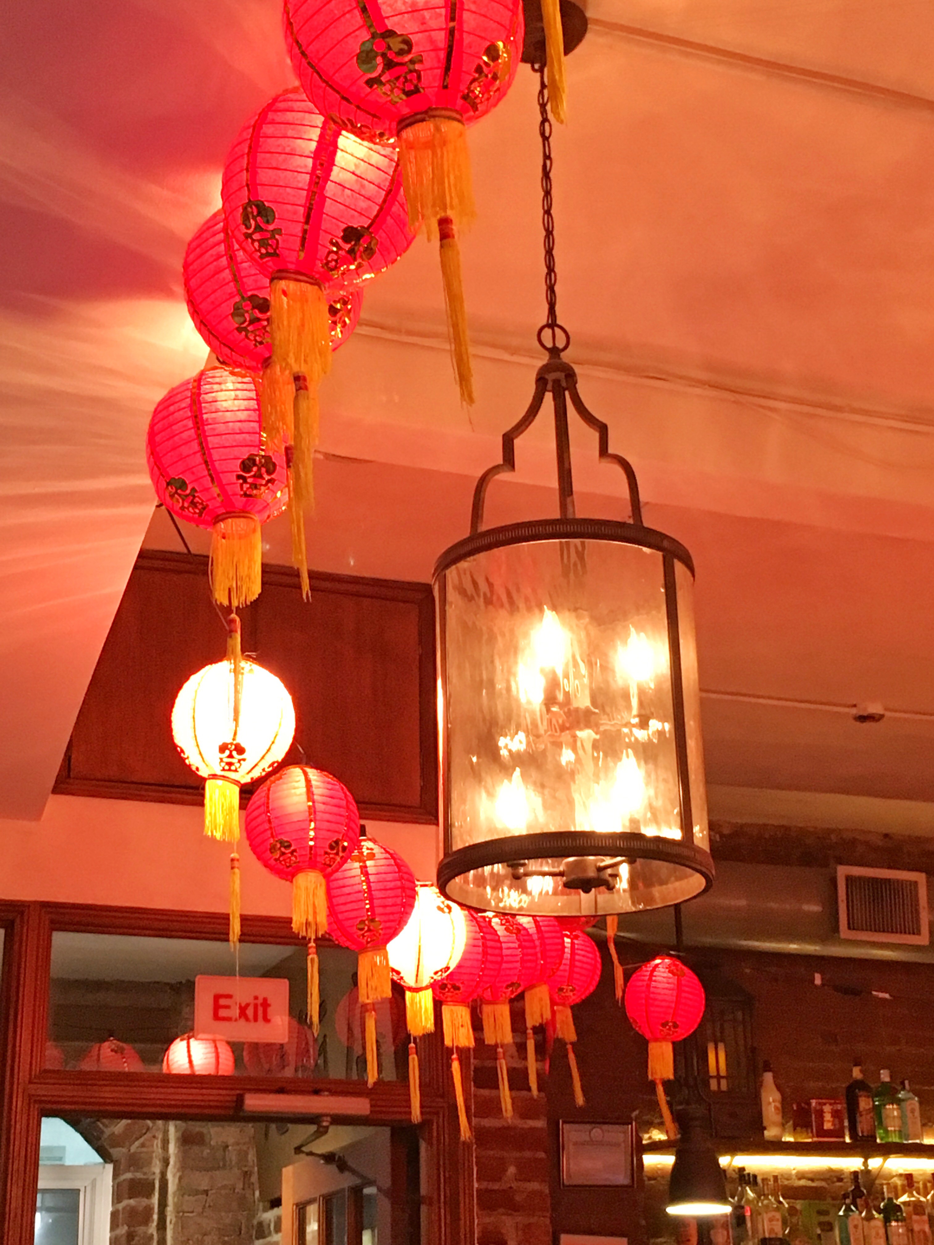 Tsingtao beer at Shanghai Cuisine Bar & Restaurant