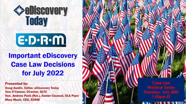 July 2022 EDRM Case