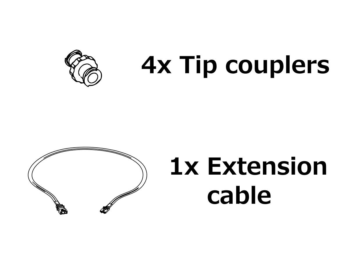 Couplers extension