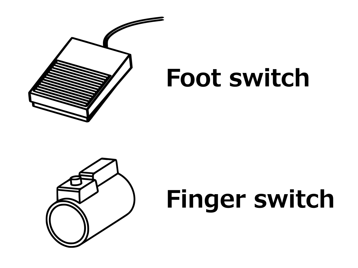 Finger Foot switch