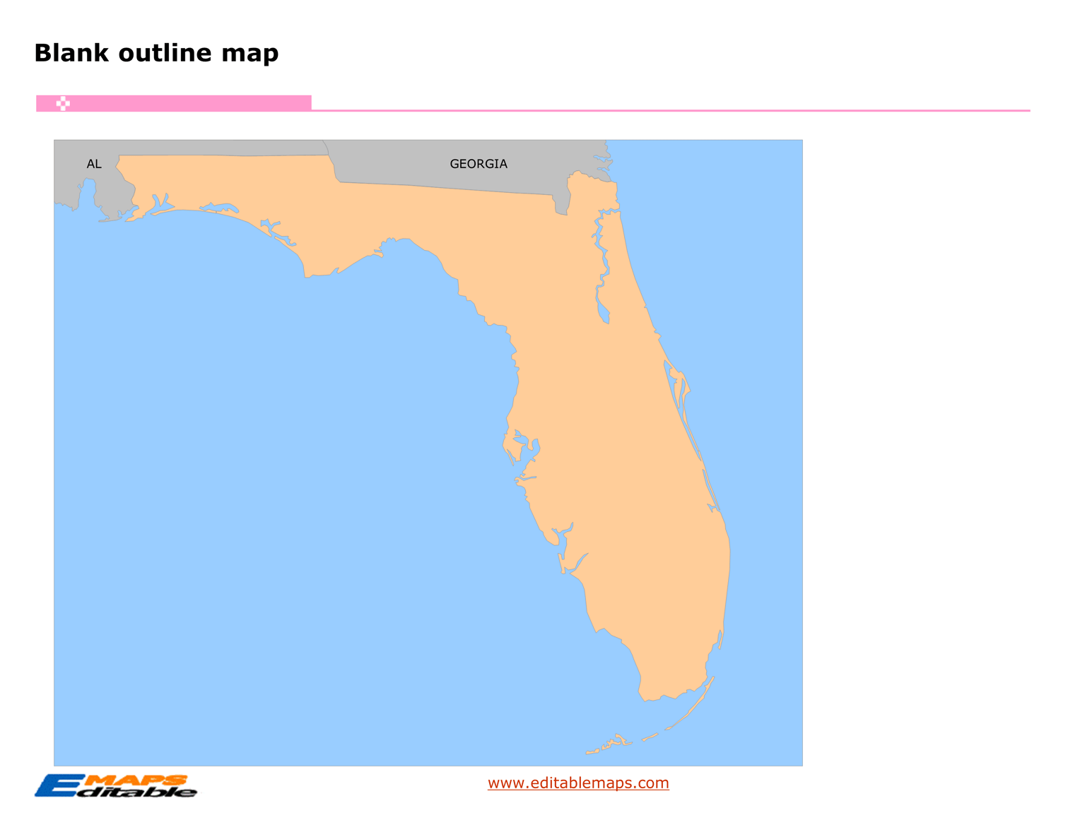 Florida Blank Map Florida Free Maps Free Blank Maps Free Outline Florida Map 3 