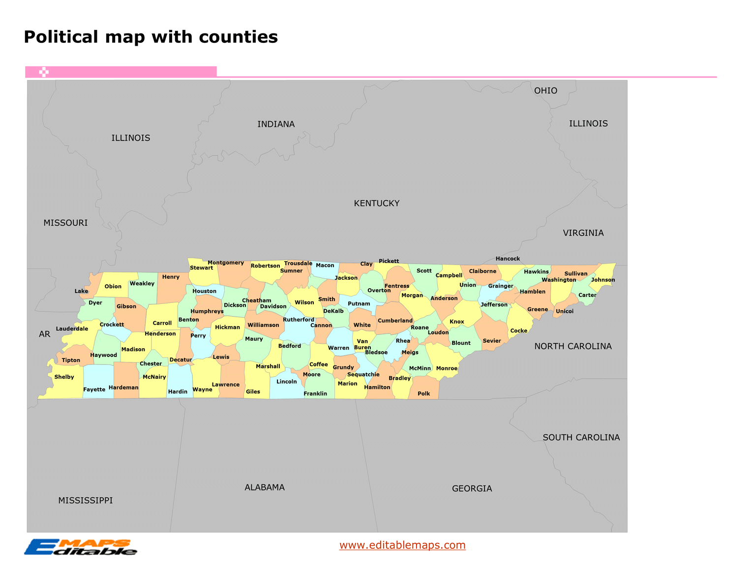 Rutherford County Tn Election Commission At Ethan Fuhrman Blog Tennessee Map 8 