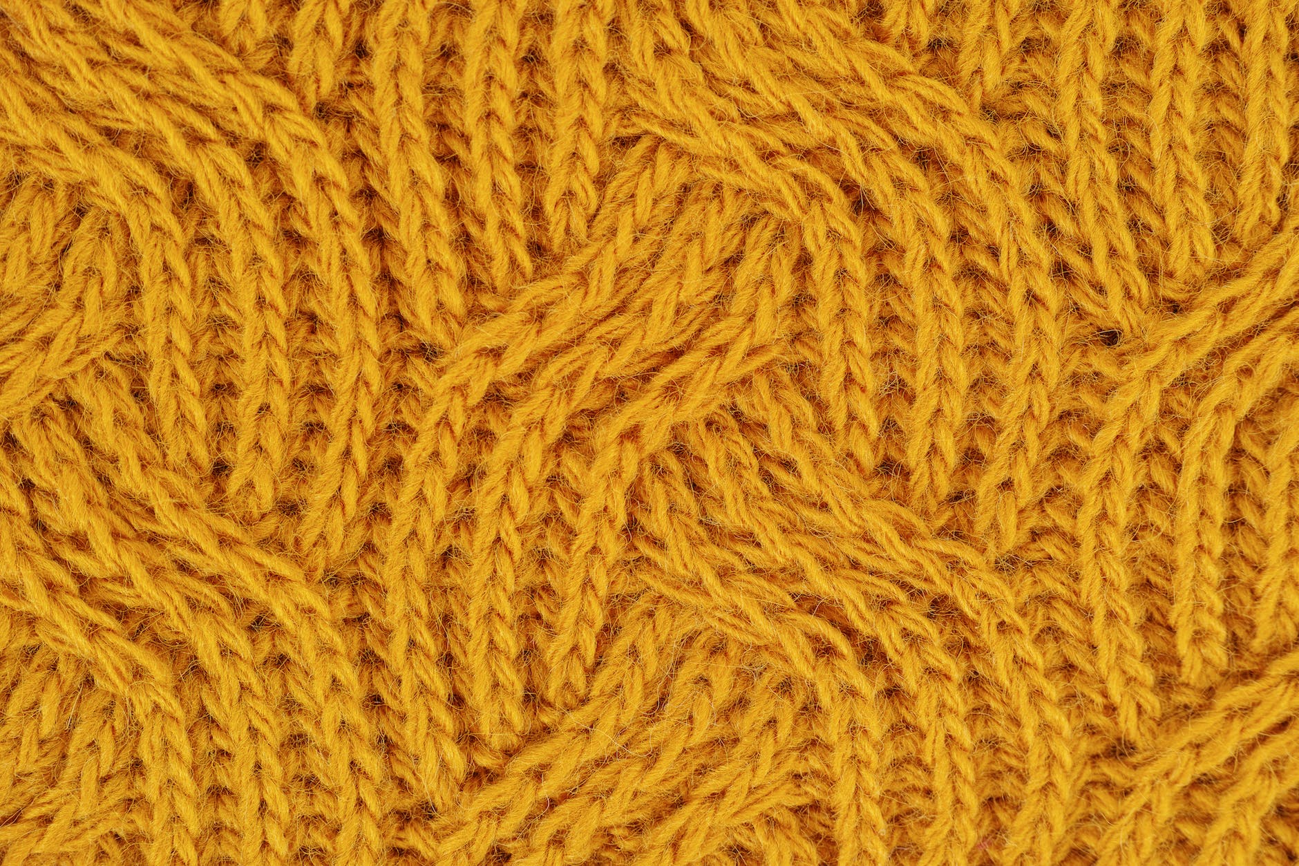 brown knitted textile
