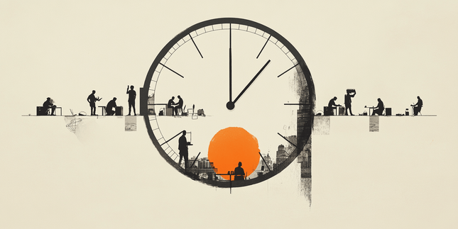 人工智慧驅動科技基礎建設與生產力提升意象。