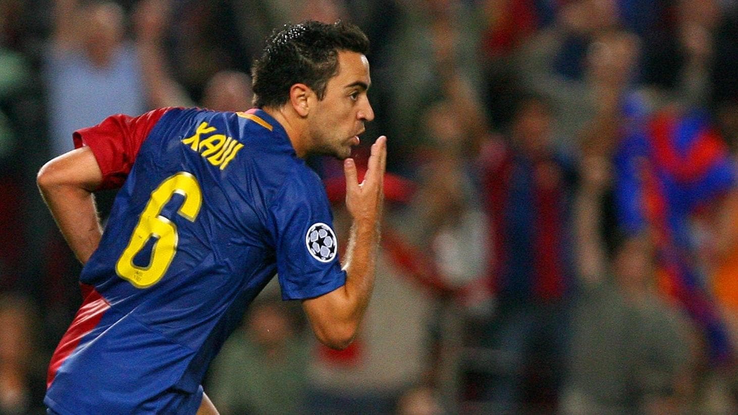 pic Xavi Hernandez Barcelona uefa com