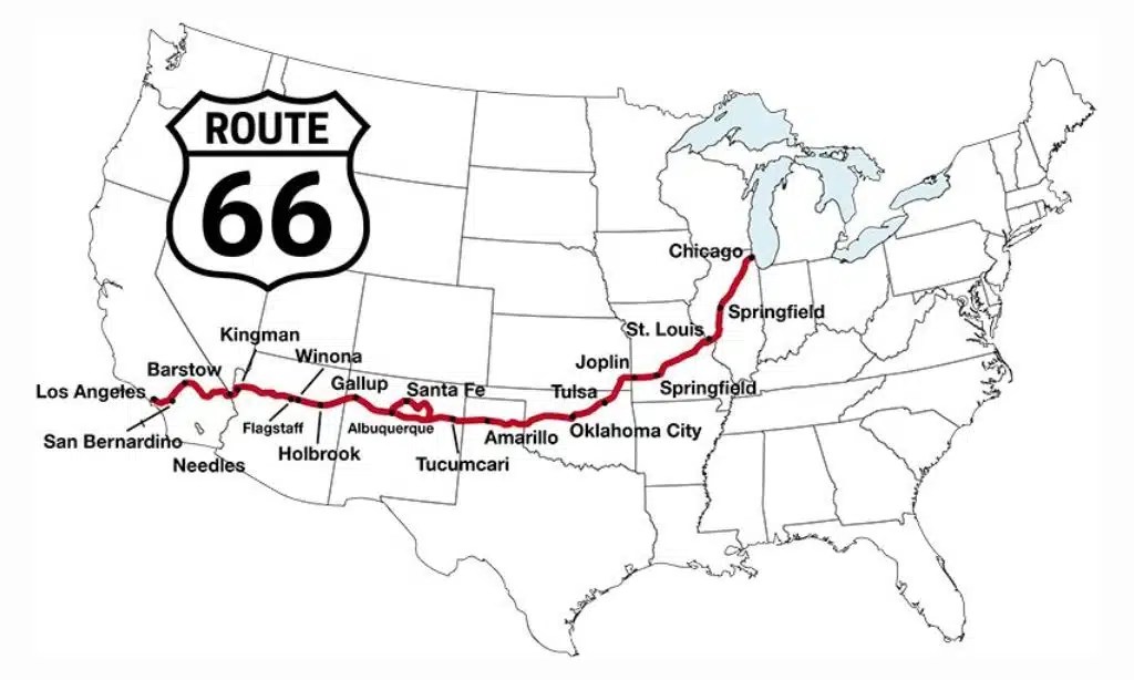 Route 66 Map The Ultimate Road Trip Guide In 2023 Route 66 .webp