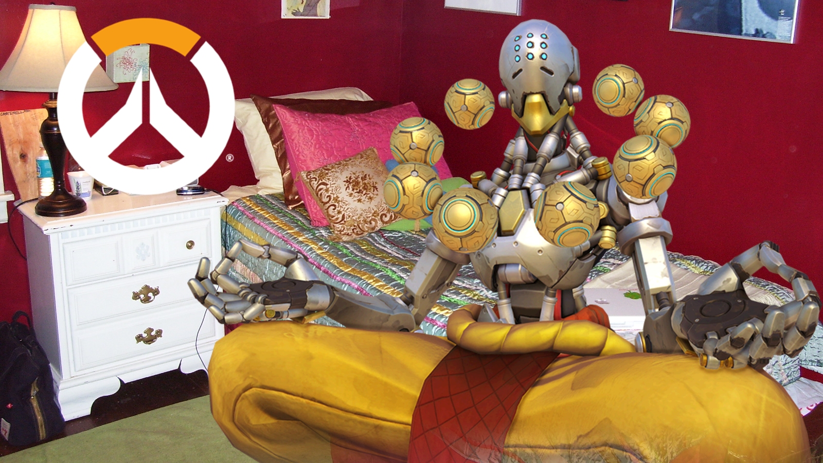 Raijinyatta by dogbomber character concept,. Overwatch Zenyatta Skin Concept Brings Him Into The Real World Dexerto