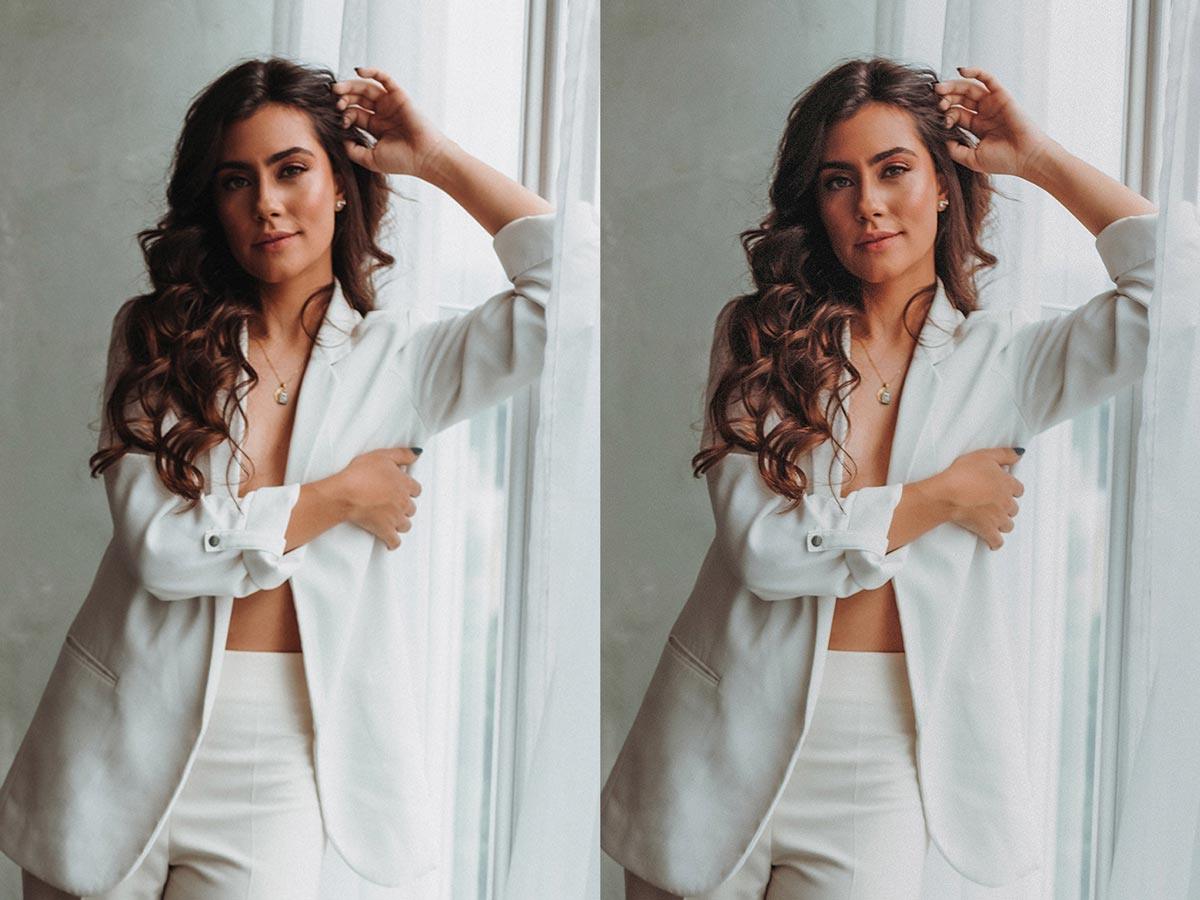 Model Photo Color Correction