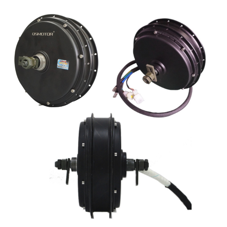 Motore E-bike QS 205 V3 3000W 24*4T 11.4kv - 50mm Magneti - Nero - Nuovo