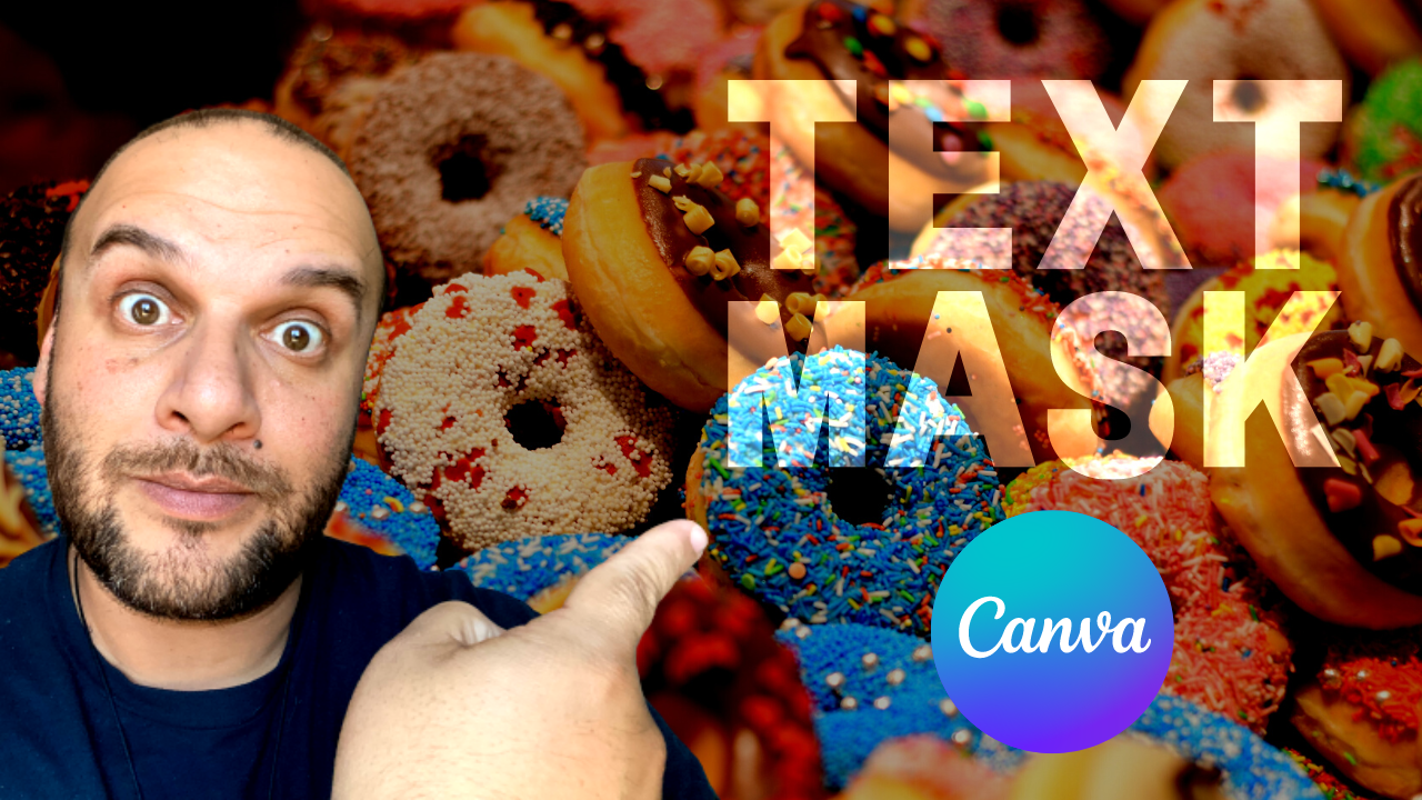 Text Mask Using Canva