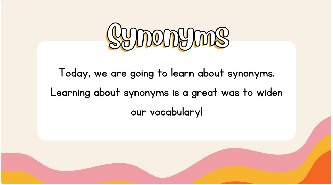 Lesson Slide Deck Canva template