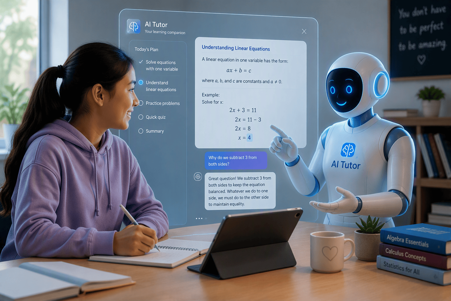 AI as a personal tutor