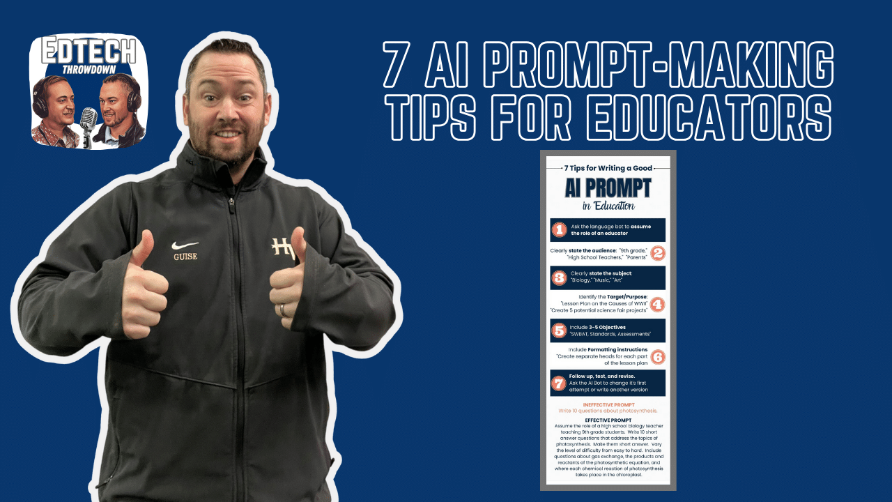 7 AI Prompt-making Tips for Educators